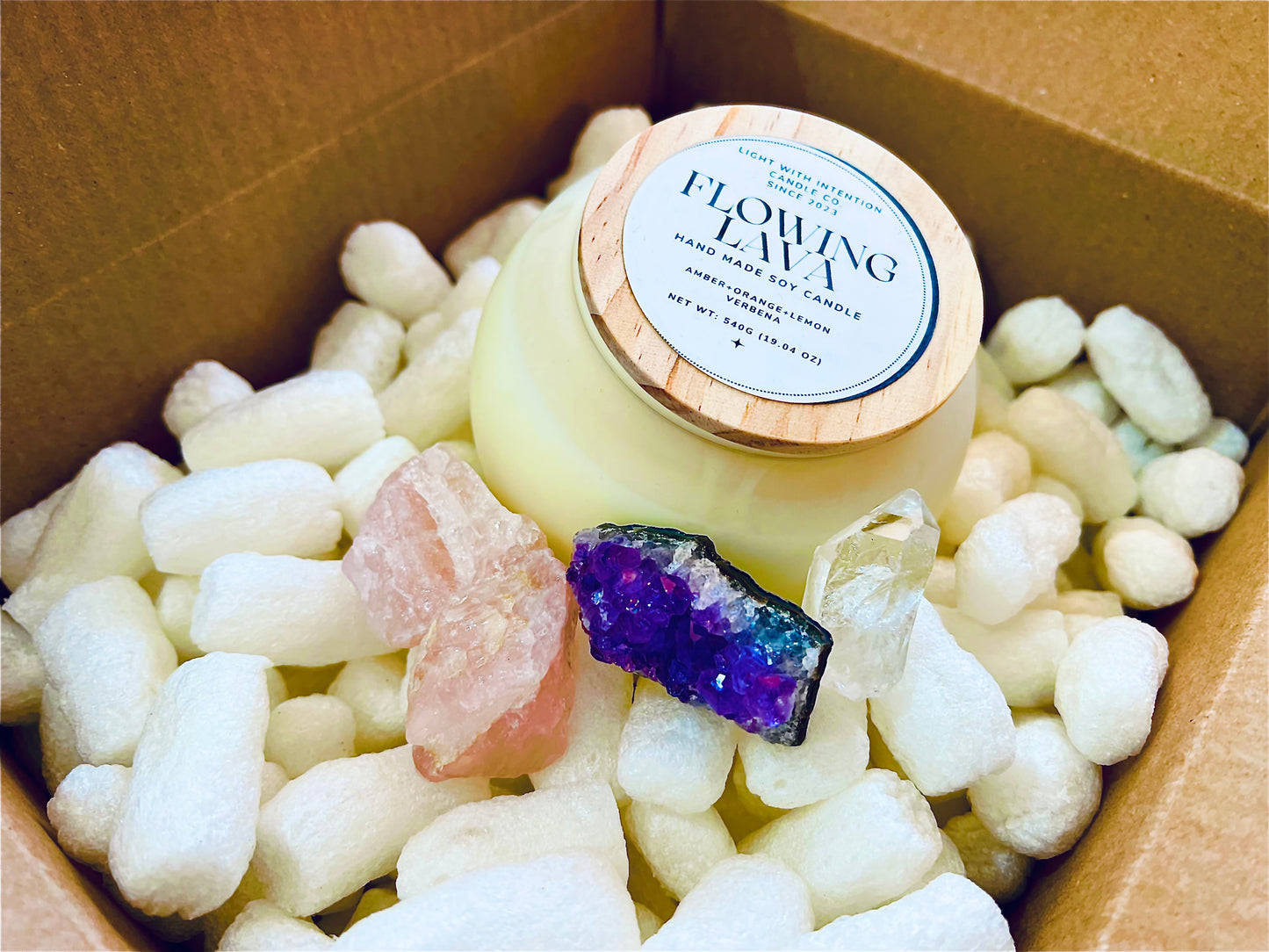 Flowing Lava Orb-Inspired by the scents of the tropical islands of Hawaii