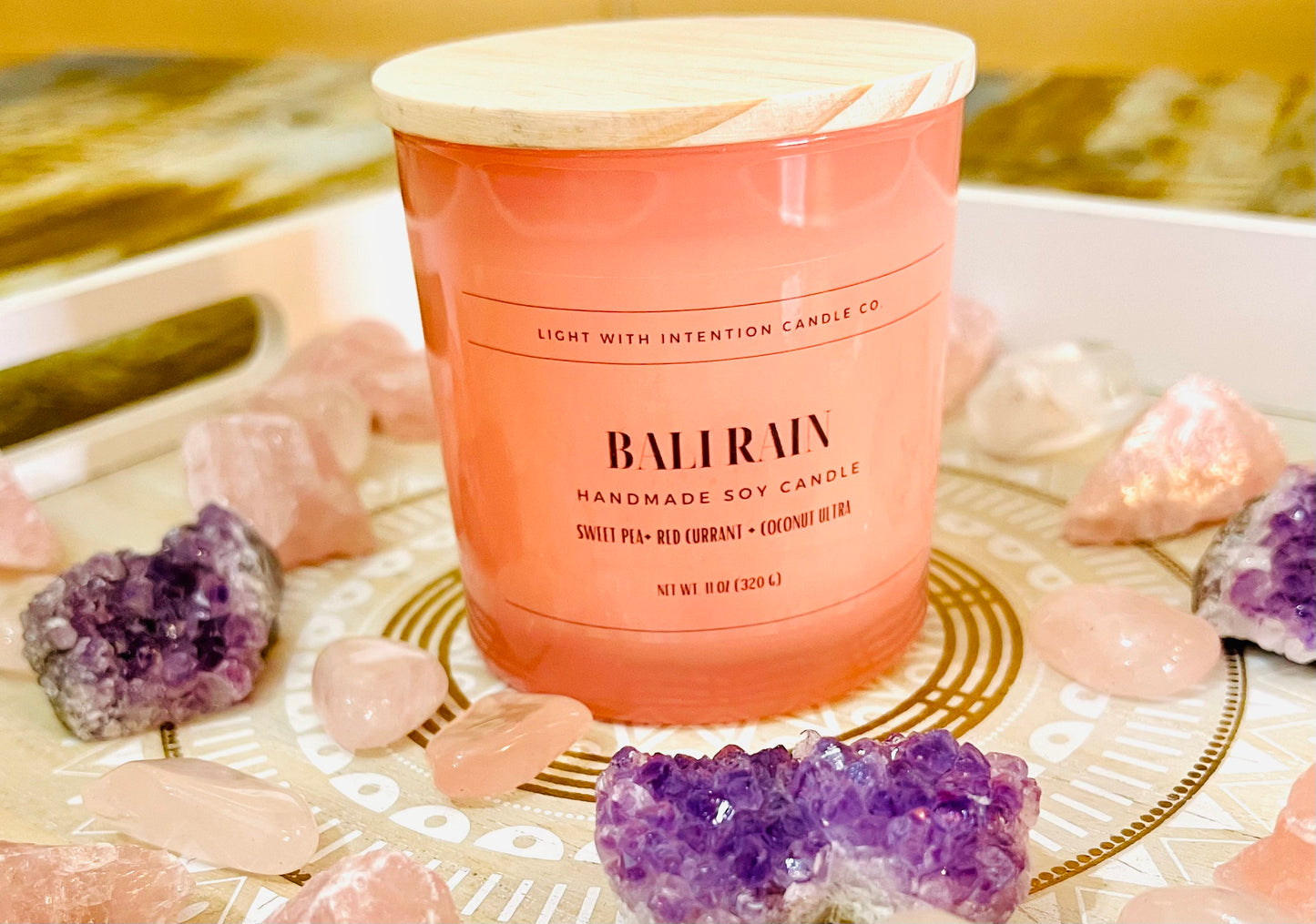 Bali Rain -Medium Vessel -Inspired by the scents of the jungles of Bali, Indonesia