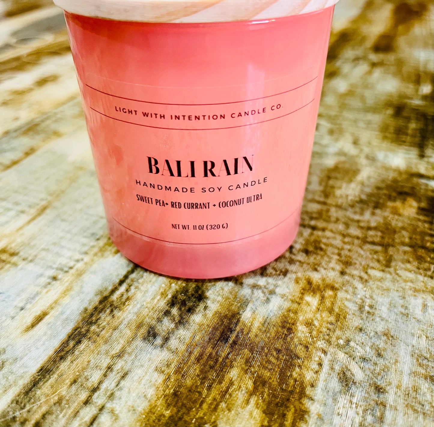 Bali Rain -Medium Vessel -Inspired by the scents of the jungles of Bali, Indonesia