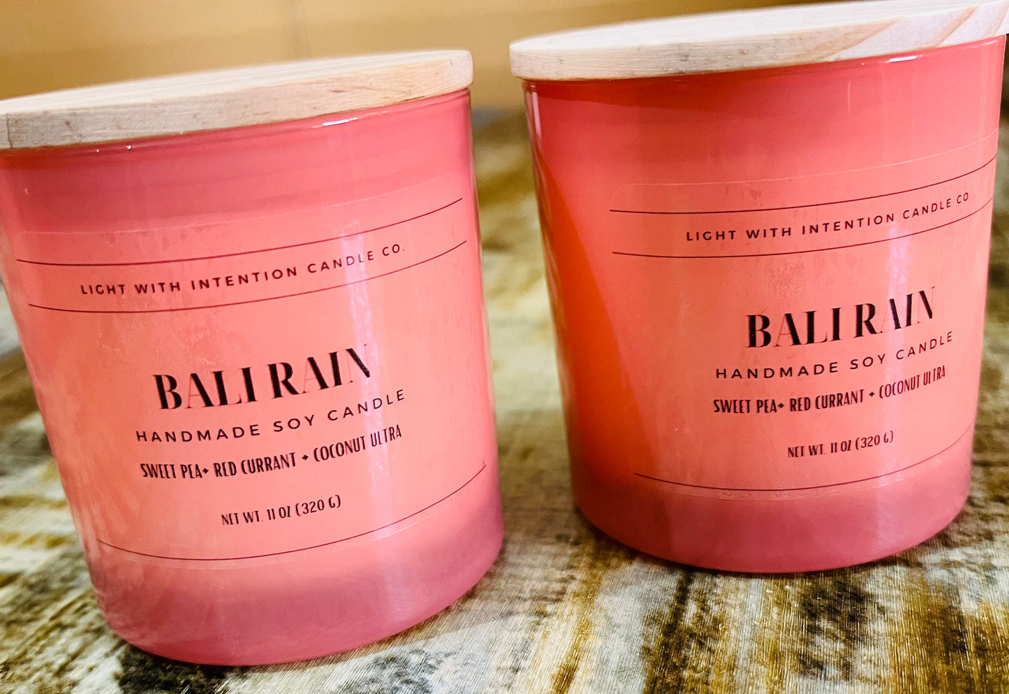 Bali Rain -Medium Vessel -Inspired by the scents of the jungles of Bali, Indonesia